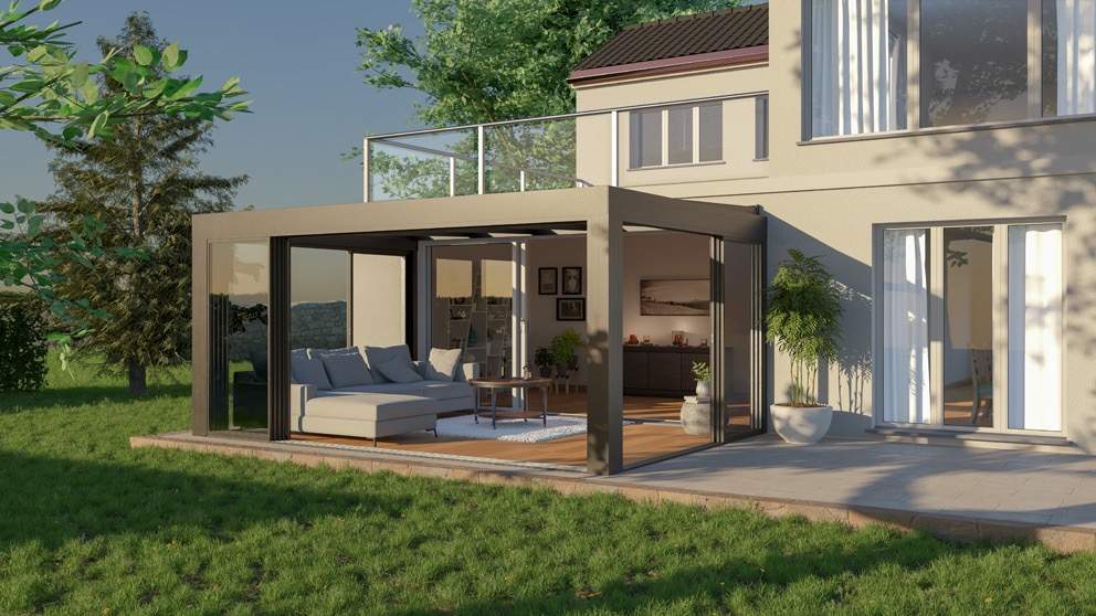 Wipro Systeme - Terrassendach Wipro Systeme
