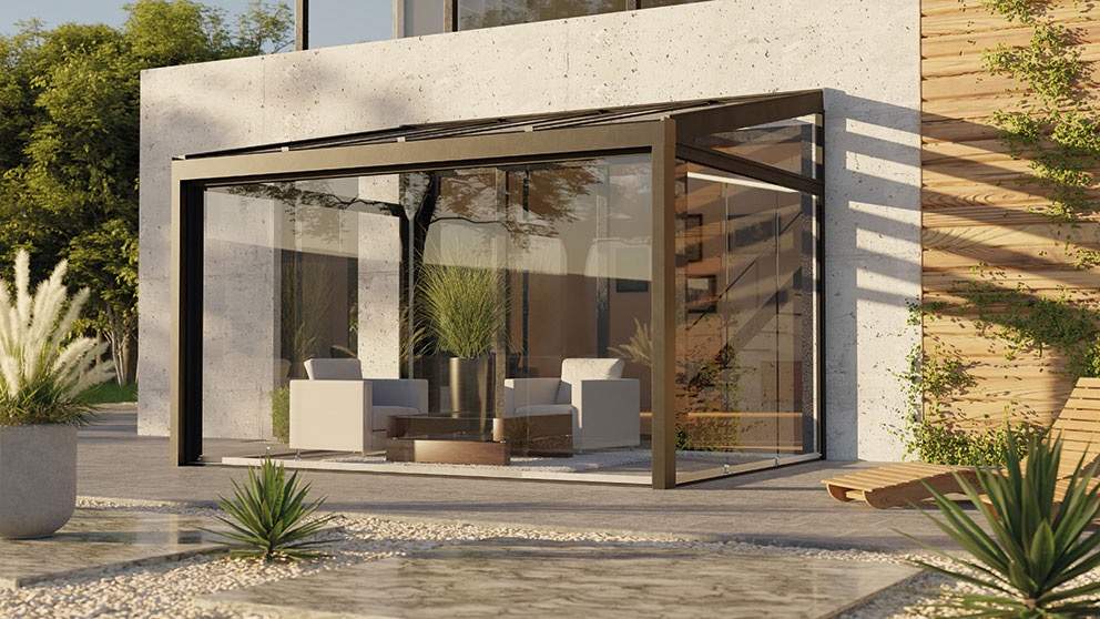 Wipro Systeme - Terrassendach Wipro Systeme