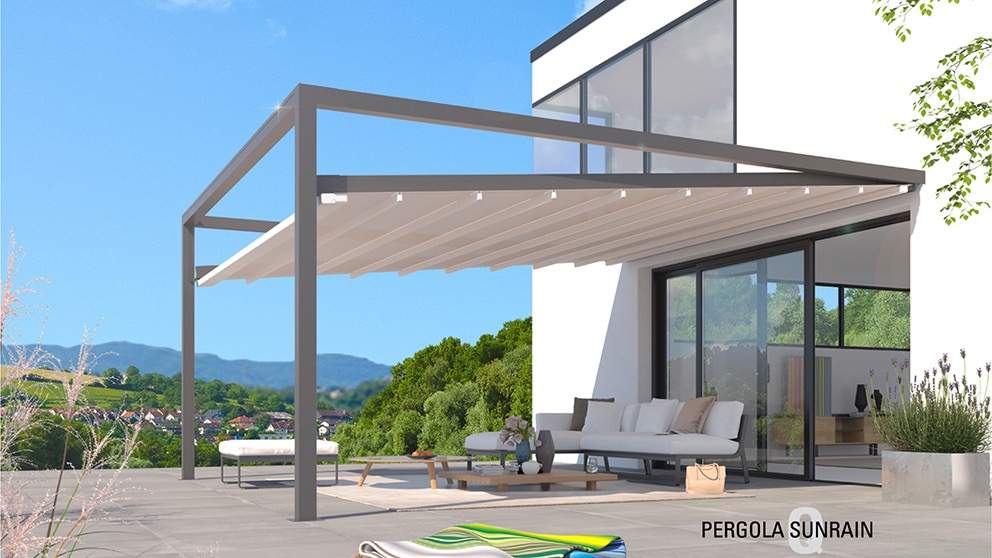 Leiner: Sunrain Pergola Markisen