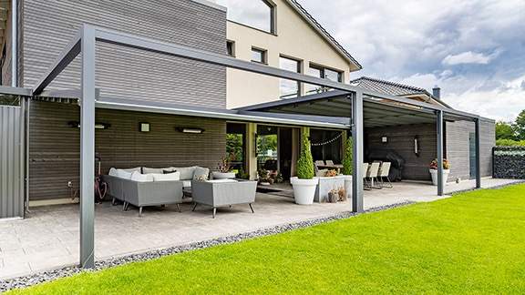 Leiner: Sunrain - Pergola Markisen