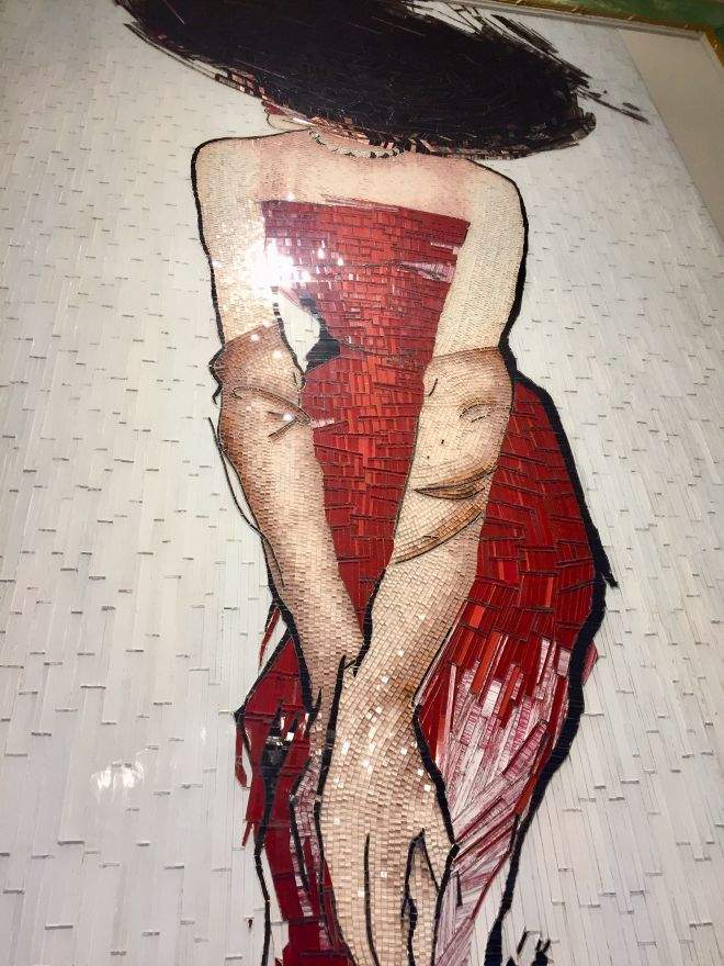 Christopher Guy - Mosaik LA DAME AU CHAPEAU
