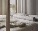 Caracole - Bett Caracole PINSTRIPE LIGHT BED - QUEEN Thumbnail
