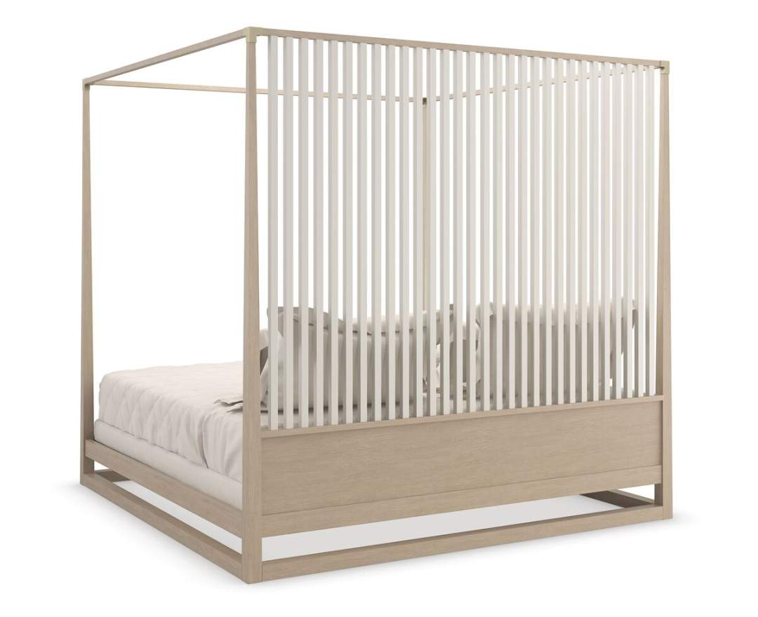 Caracole - Bett Caracole PINSTRIPE LIGHT BED - QUEEN