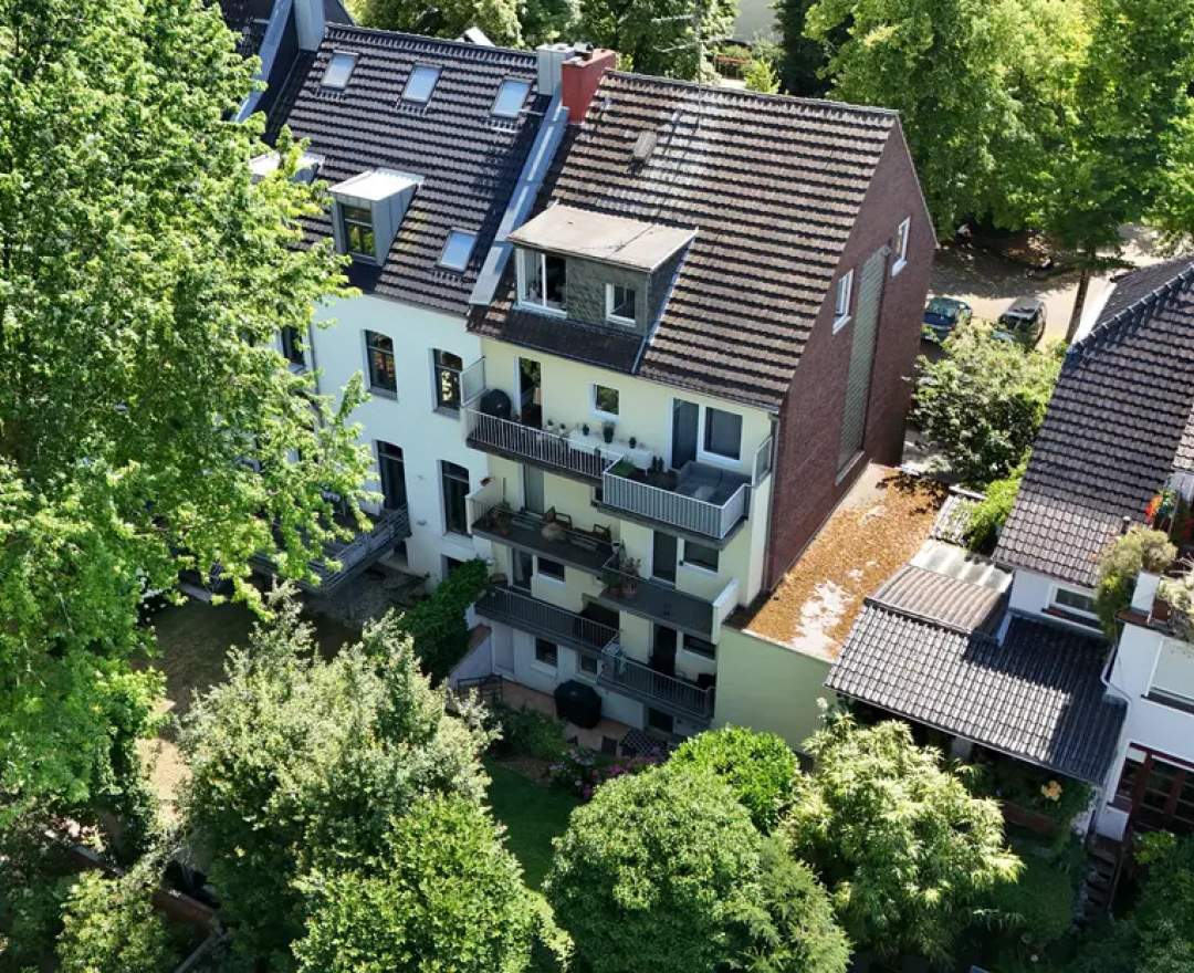 KEMPE Immobilien GmbH In traumhafter Lage: Düsseldorf-Oberkassel - vielseitig nutzbares Mehrfamilienhaus