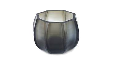 Guaxs - Koonam Vasen und Teelichthalter indigo/smokegrey - Teelichthalter