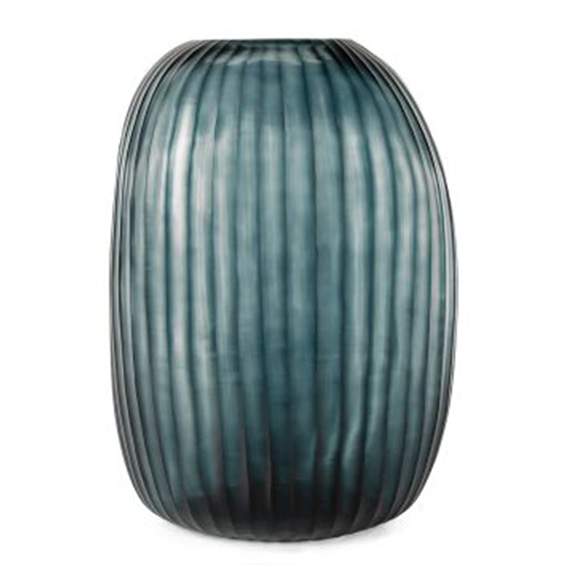 Guaxs - Patara Vasen clear/dark indigo - Vase hoch