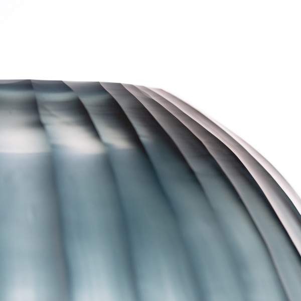 Patara Vasen clear/dark indigo - Vase rund