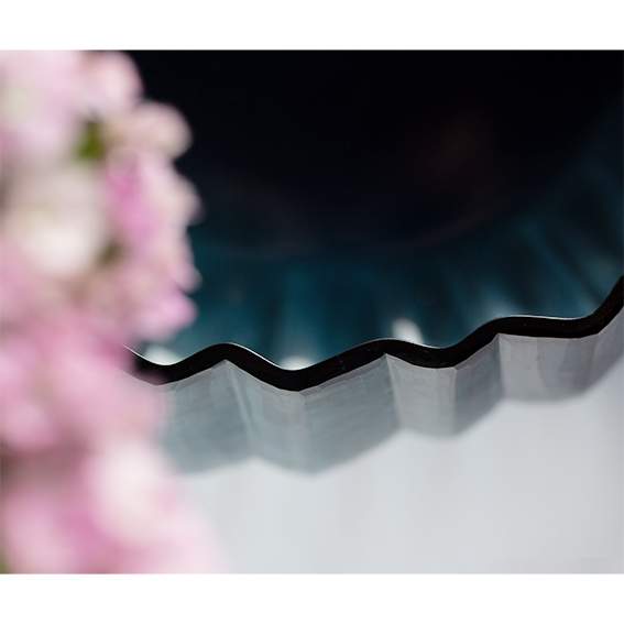 Guaxs - Manakara Vasen und Teelichthalter ocean blue/indigo - Schale