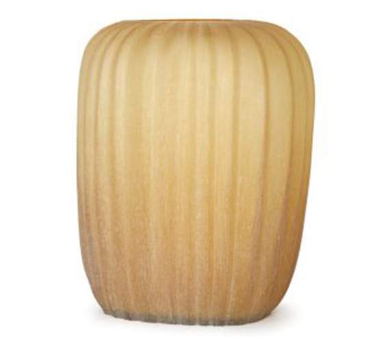 Manakara Vasen und Teelichthalter gold - Vase hoch