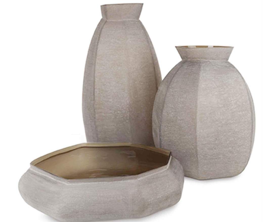 Guaxs Karakol Vasen und Schale smokegrey