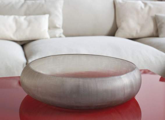 Guaxs - Gobi Vasen und Schale smokegrey - Schale