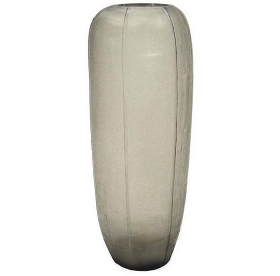 Gobi Vasen und Schale smokegrey - Vase lang