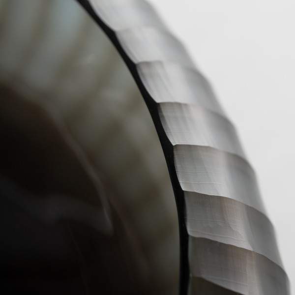 Guaxs - Gobi Vasen und Schale indigo/smokegrey - Schale