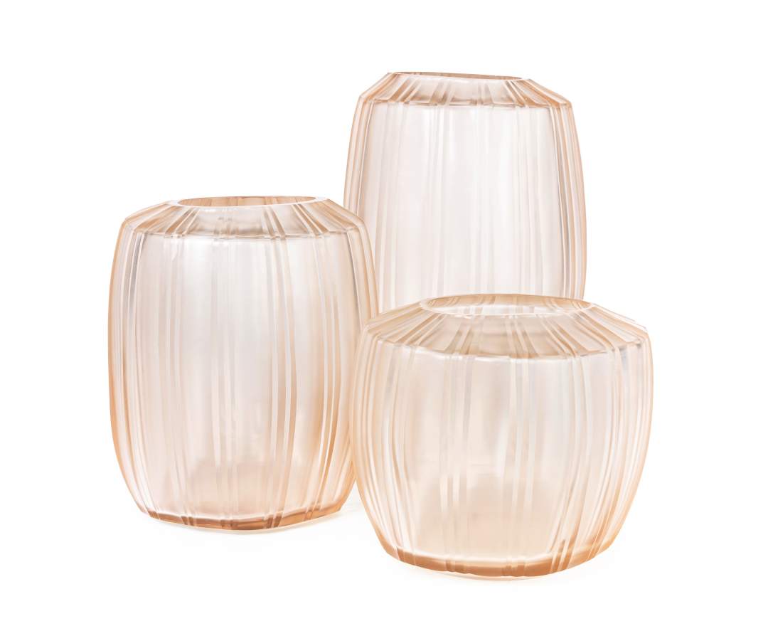 Malibu Vasen rosé - Vase S