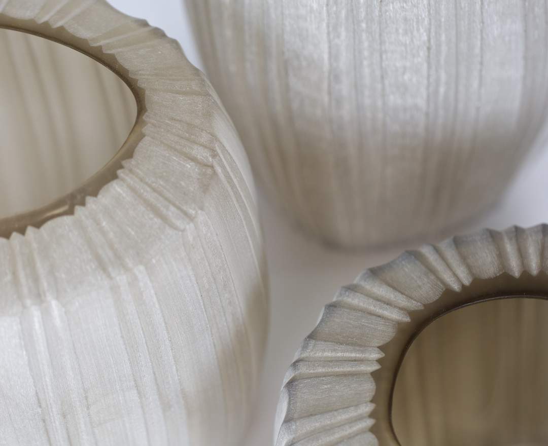 Malibu Vasen smokegrey - Vase hoch