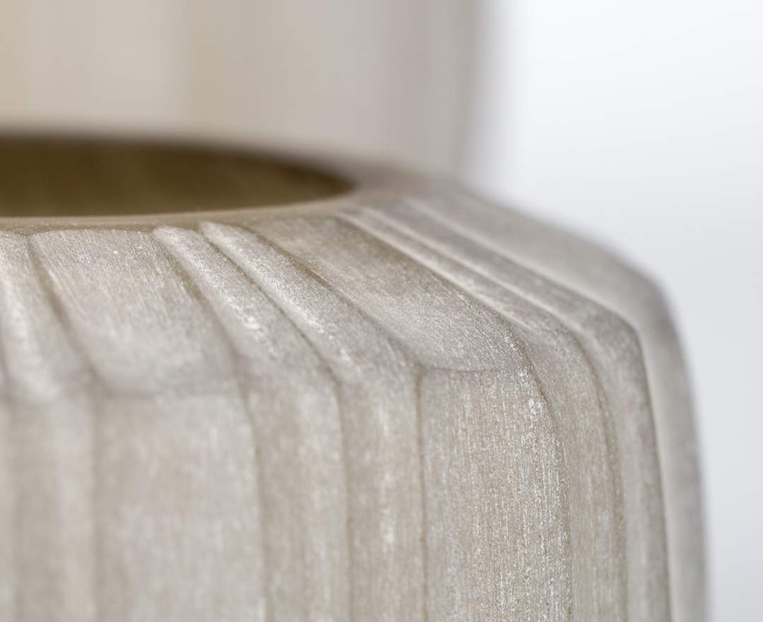 Malibu Vasen smokegrey - Vase L