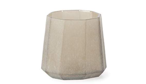 Okka Vasen und Schale smokegrey - Vase S