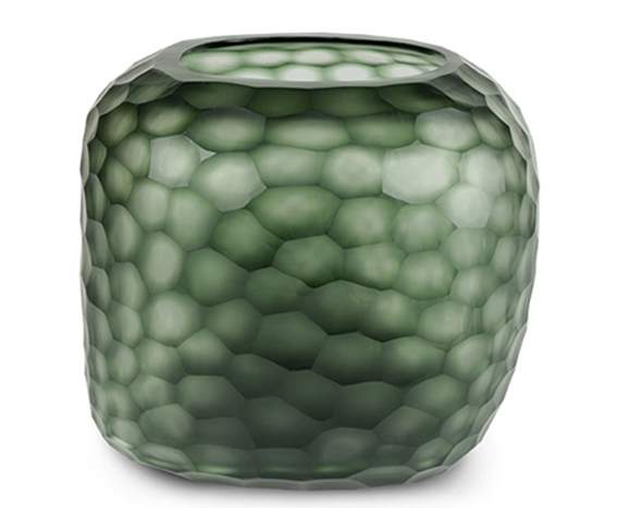 Somba Vasen und Teelichthalter light steelgrey / black steelgrey - Vase L