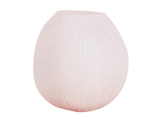 Nagaa Vasen und Teelichthalter rosé - Vase M