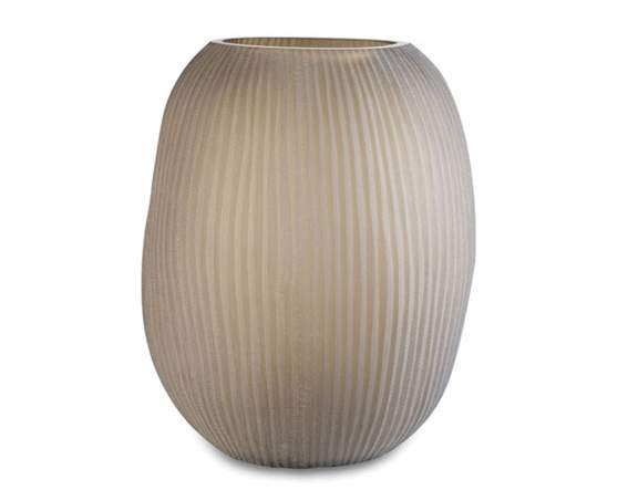 Nagaa Vasen und Teelichthalter smokegrey - Vase L