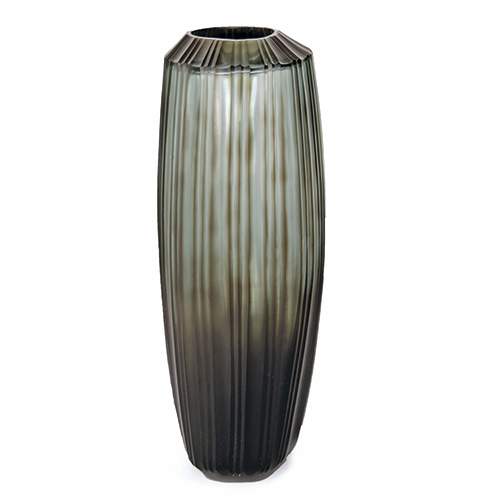 Malibu Vasen indigo / smokegrey - Vase hoch