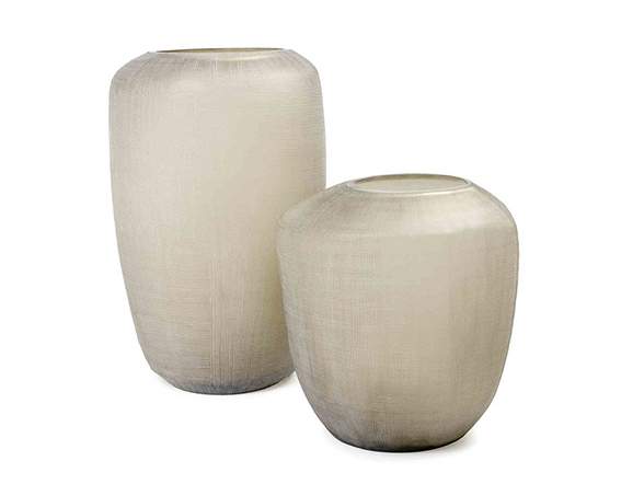 Guaxs - Simius Vasen smokegrey - Vase hoch