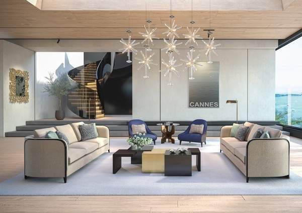 Christopher Guy - Elegantes Sofa RUHLMANN (2-Sitzer) handgefertigt