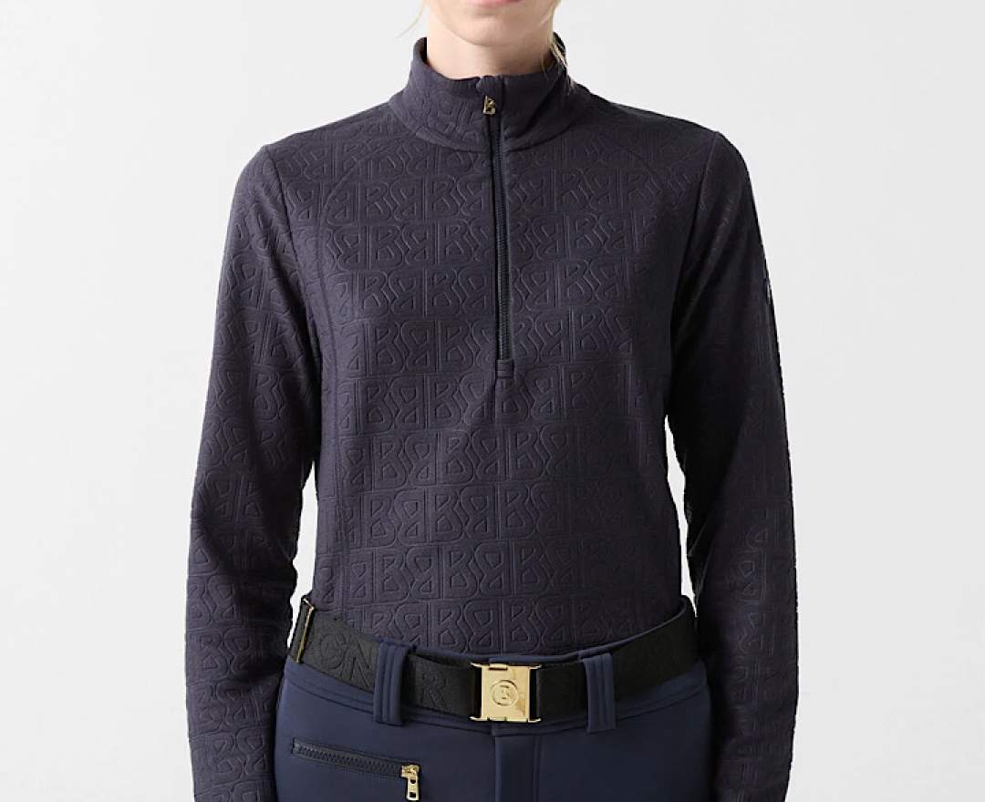 Bogner Fleece-First Layer Medita in Navy-Blau