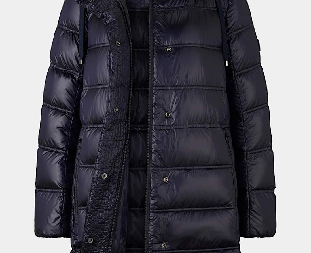 Bogner - Daunen-Kurzmantel Lynn in Navy-Blau