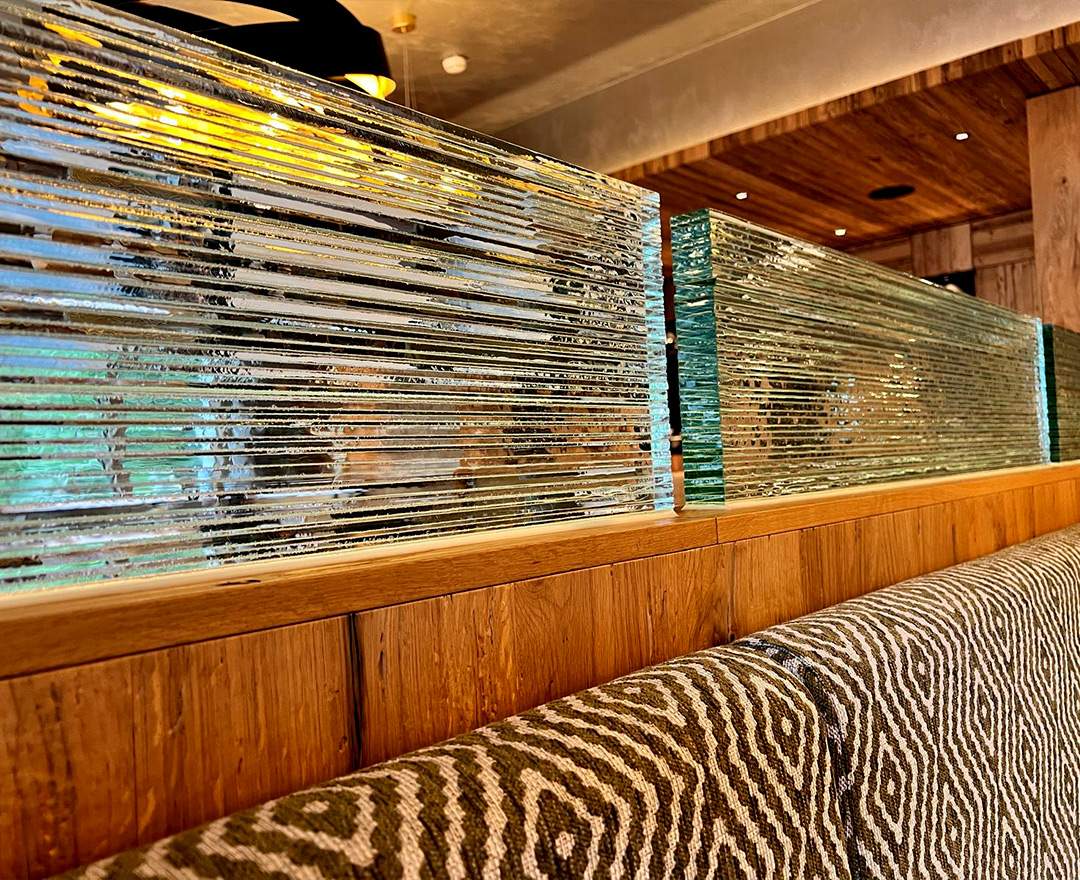 Glas Hennes Dekorglas