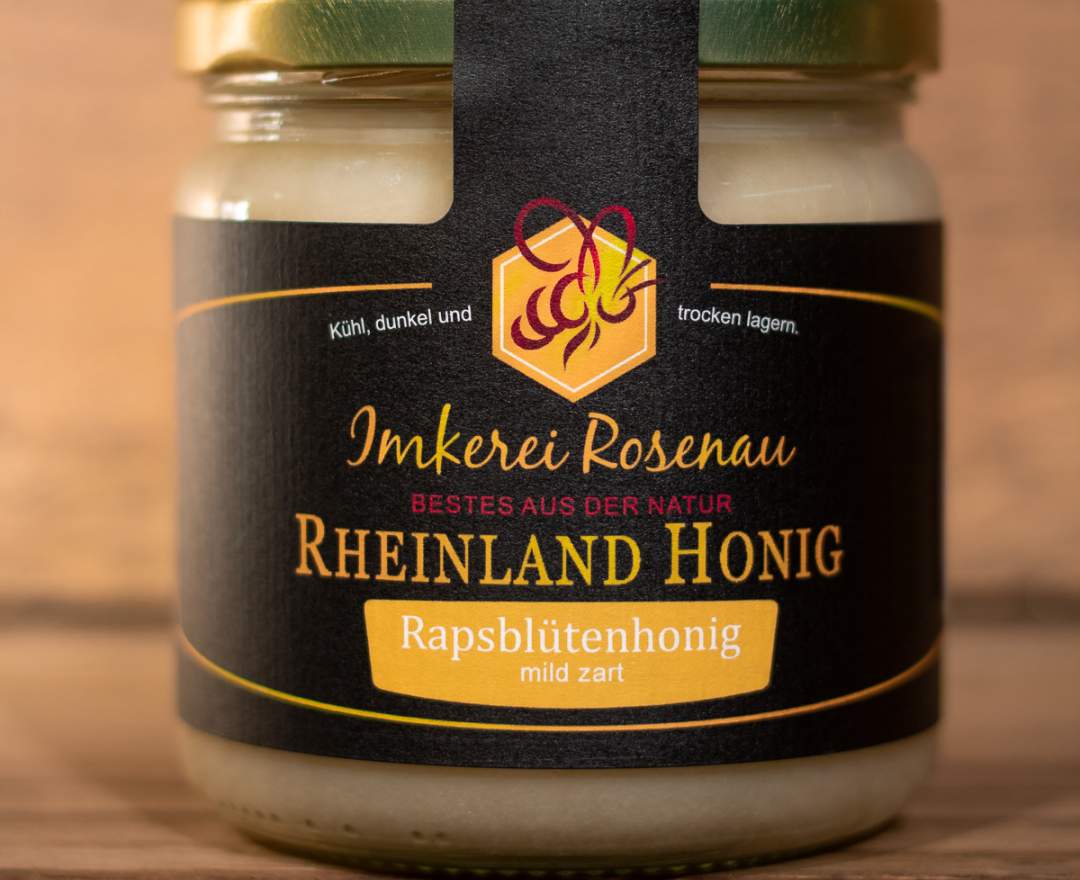 Rheinland Honig Rapsblütenhonig 500 g