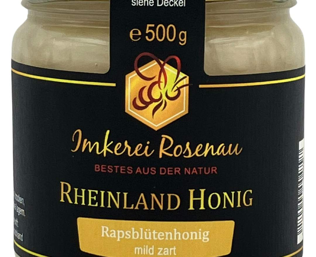 Rheinland Honig - Rapsblütenhonig 500 g