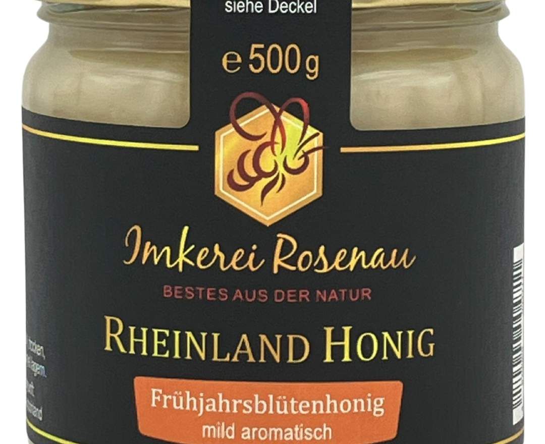 Rheinland Honig - Frühjahrstrachthonig 500 g