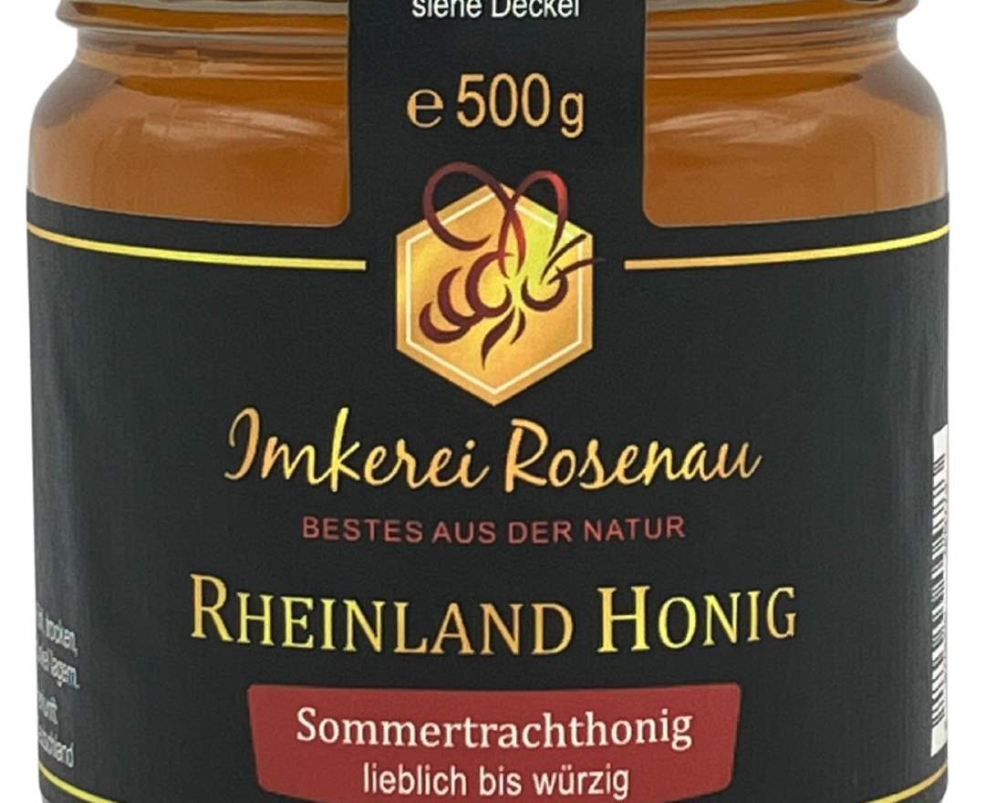Rheinland Honig - Sommertrachthonig 500 g