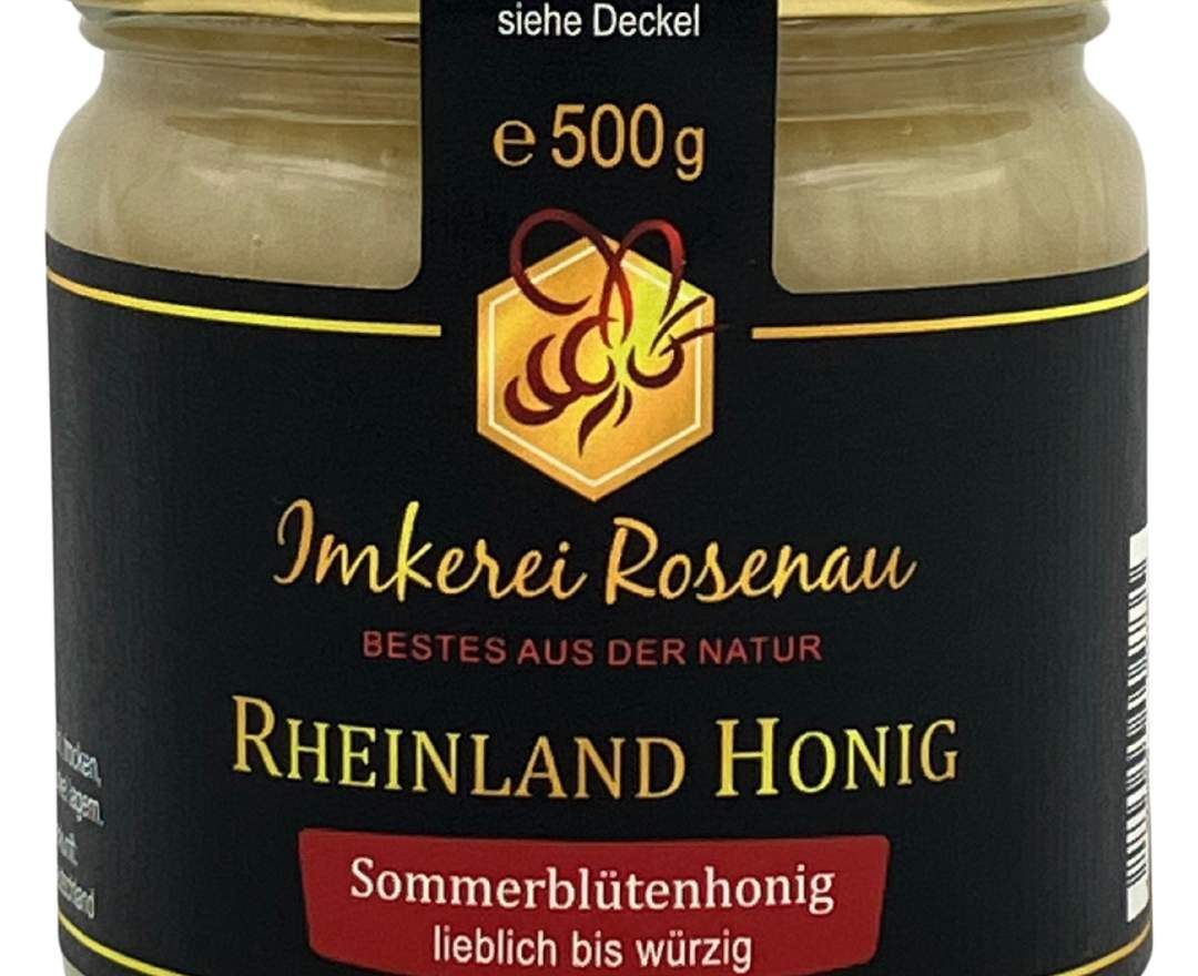 Rheinland Honig - Sommerblütenhonig 500 g
