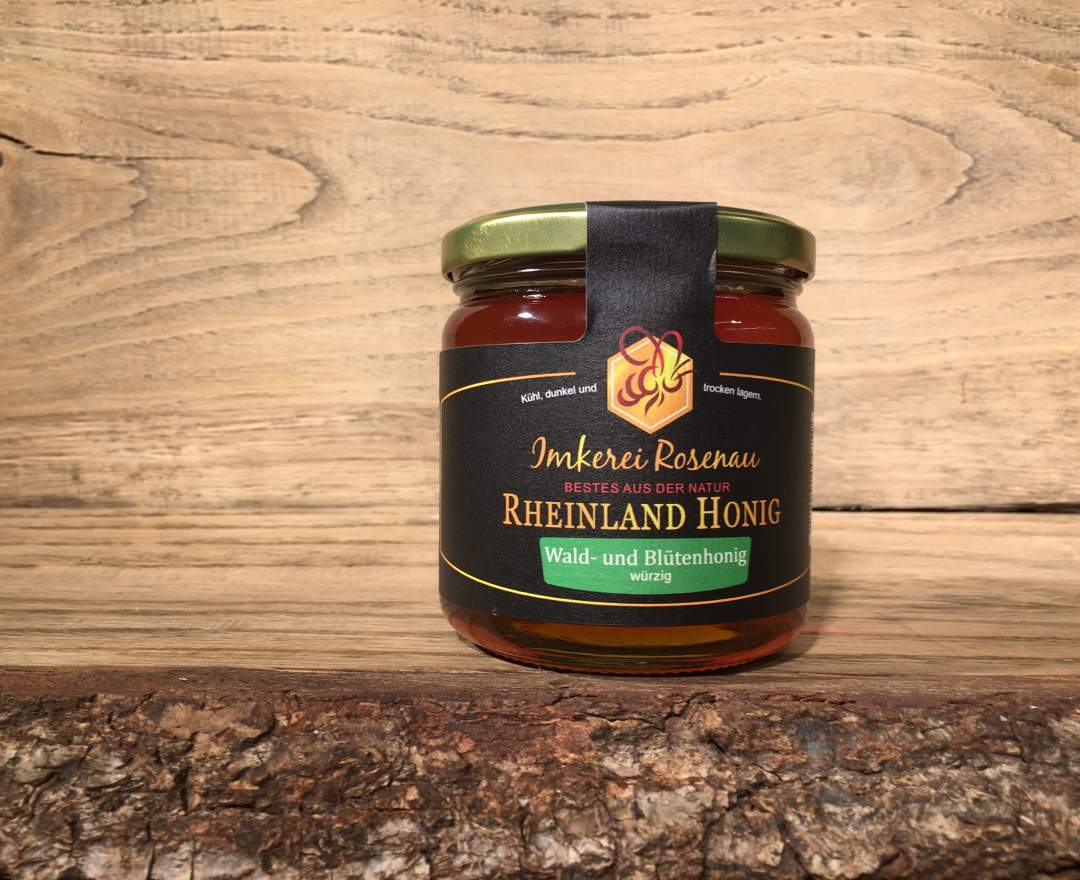 Rheinland Honig Wald- und Blütenhonig flüssig 500 g