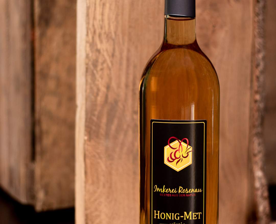 Imkerei Rosenau Honigwein Met halbtrocken 0,75 l