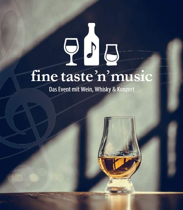 Whisky Tasting in Düsseldorf „Fine taste´n´ music“ – Das neue Whisky-Konzert-Event in der Classic Remise Düsseldorf am 05.09.2026 !
