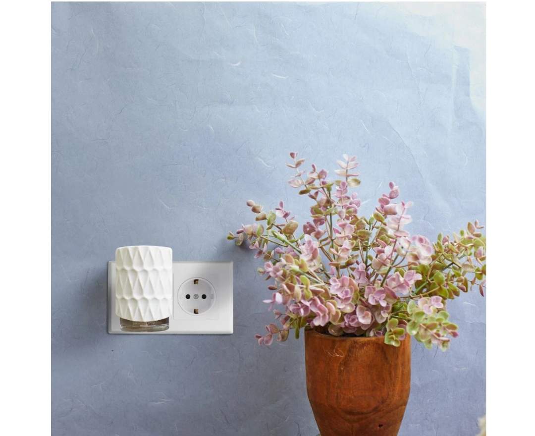 Yankee Candle - Duftstecker - Organic Pattern Starter Kit Clean Cotton®