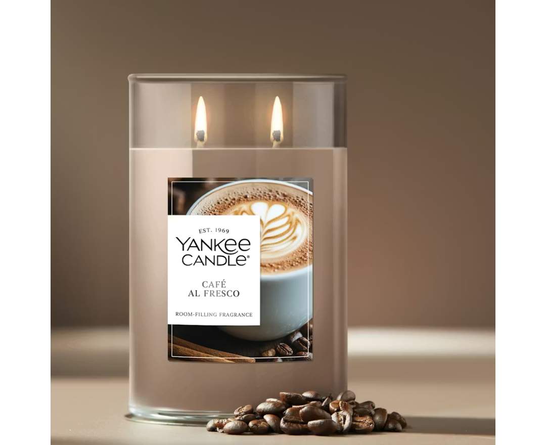 Yankee Candle - Café al Fresco 2-Docht-Kerze 567g