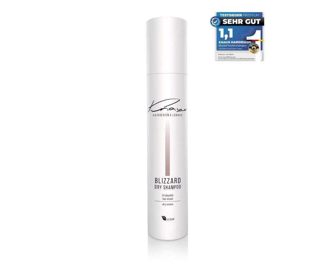 Knaus Hairdesign BLIZZARD Dry Shampoo 200 ml – Frische & Volumen