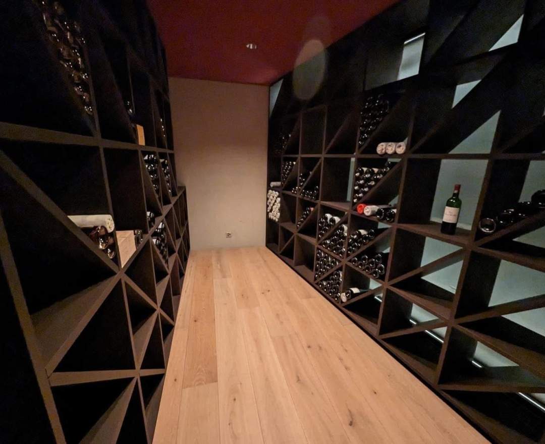 Holz und formen Huber Weinregal