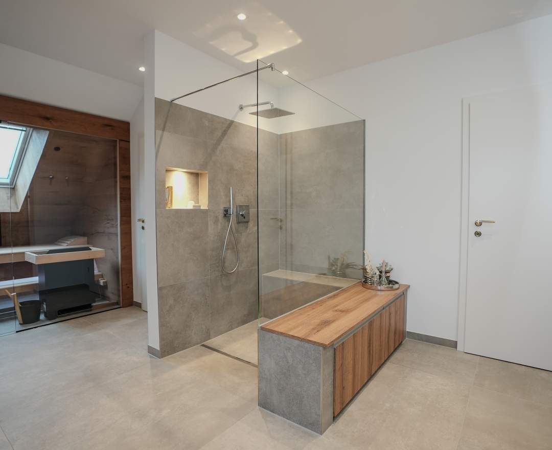 Bagno Badstudio - Masterbad mit Sauna
