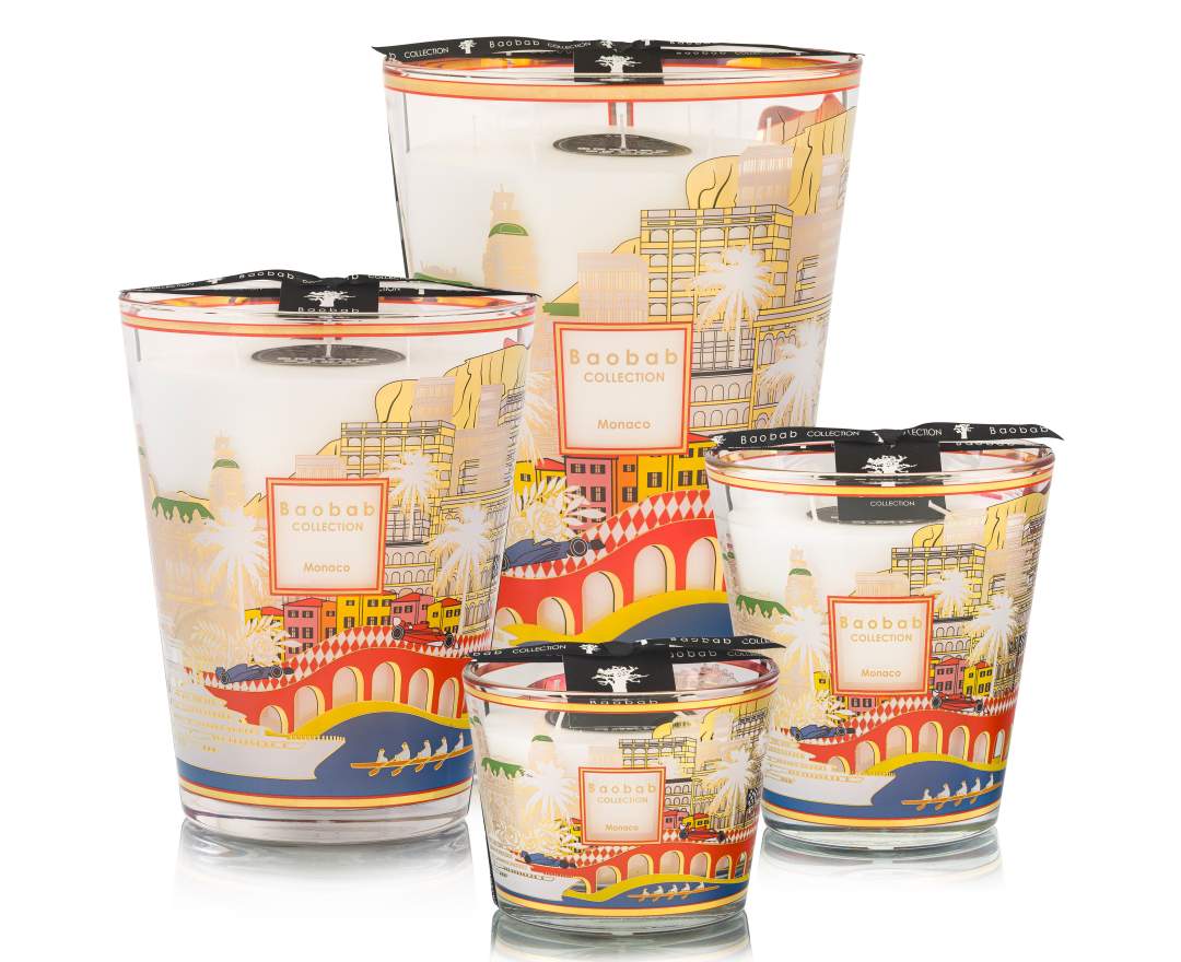 Duftkerze 'Monaco' in Geschenkbox LIMITED EDI>TION - MAX 16 cm