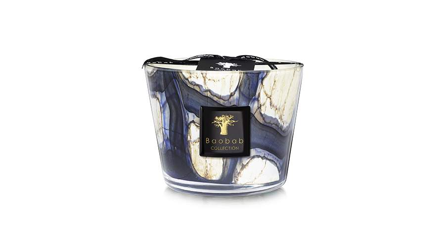 Baobab Collection - Duftkerze 'Stones Lazuli' in Geschenkbox - MAX 10 cm