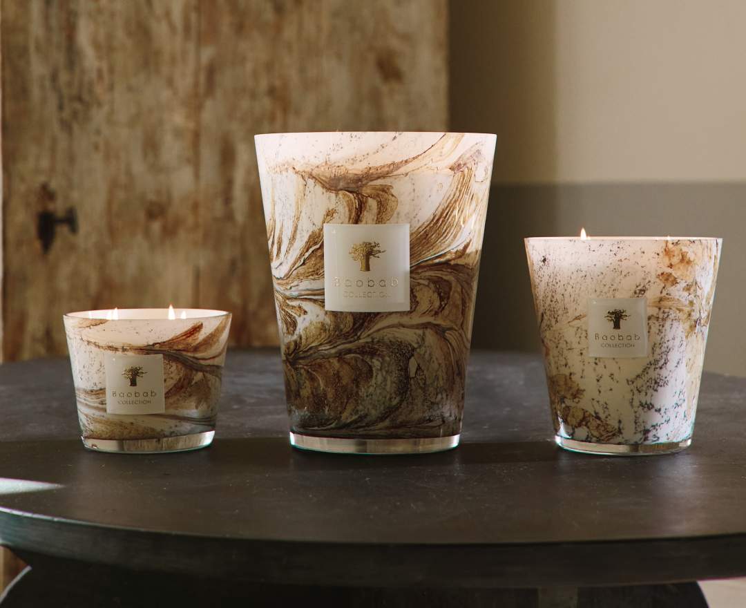 Baobab Collection - Duftkerze 'Leaves Nais' in Geschenkbox LIMITED EDITION - MAX 10 cm