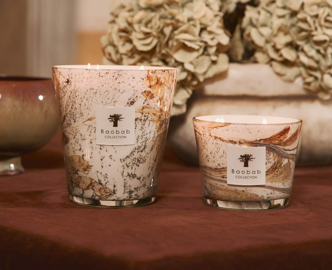 Baobab Collection - Duftkerze 'Leaves Nais' in Geschenkbox LIMITED EDITION - MAX 10 cm