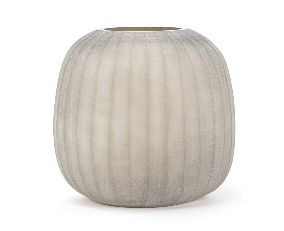 Erongo Vasen clear / smokegrey - rund