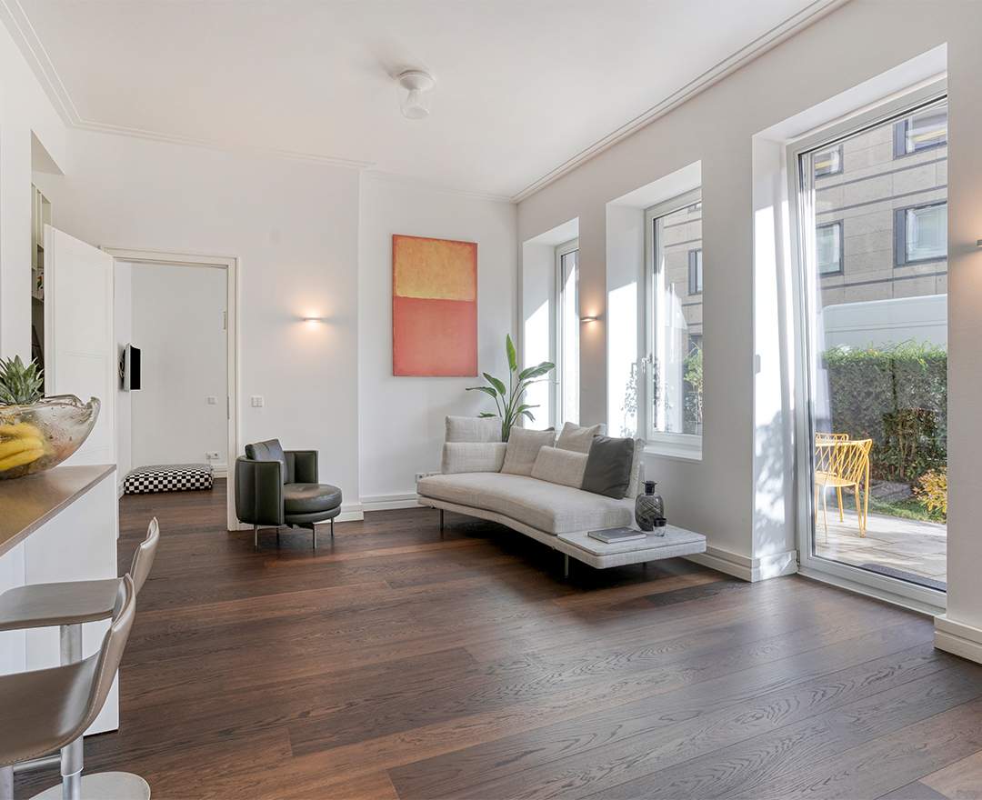 Schmidt Immobilien Außergewöhnliche Erdgeschosswohnung im Haus Colonia.