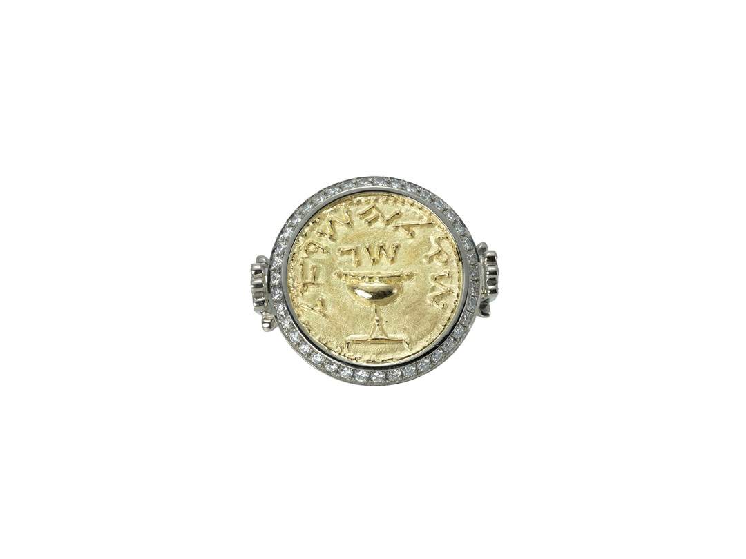 SÉVIGNÉ SCHEKEL RING Weissgold, Gelbgold, Brillanten